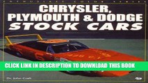 Ebook Chrysler, Plymouth   Dodge Stock Cars (Enthusiast Color) Free Read
