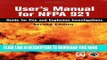 Ebook User s Manual for NFPA 921: Guide for Fire and Explosion Investigations Free Download