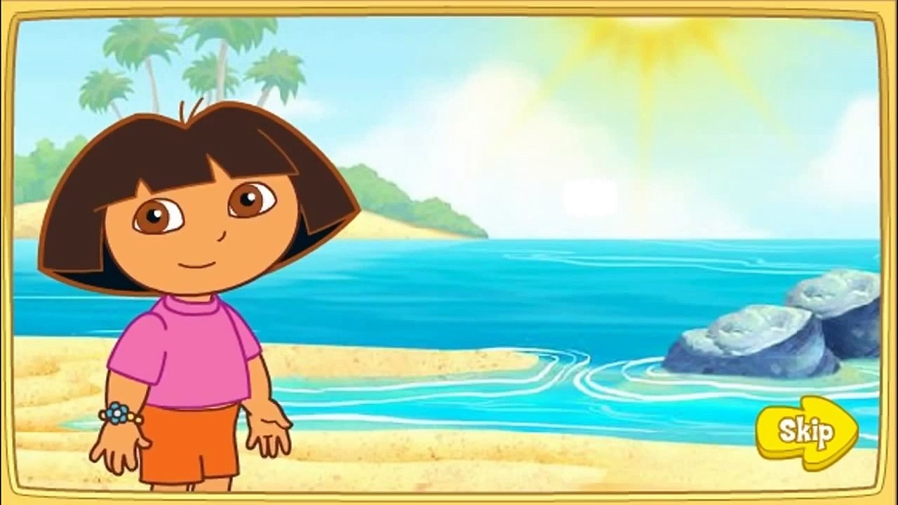 Cartoon game. Dora the explorer - Doras Mermaid Adventure. Full Episodes in English new