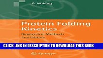 Ebook Protein Folding Kinetics: Biophysical Methods Free Read