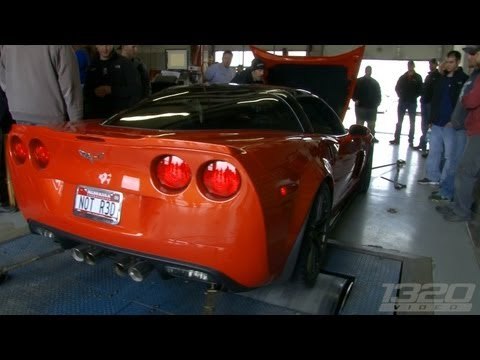 1320Vette - Stock C6 Z06 Corvette Dyno