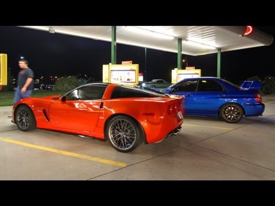 Z06 vs 450hp STi