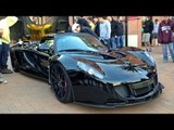 Venom GT & Lexus LFA REVVING - Coffee & Cars Houston