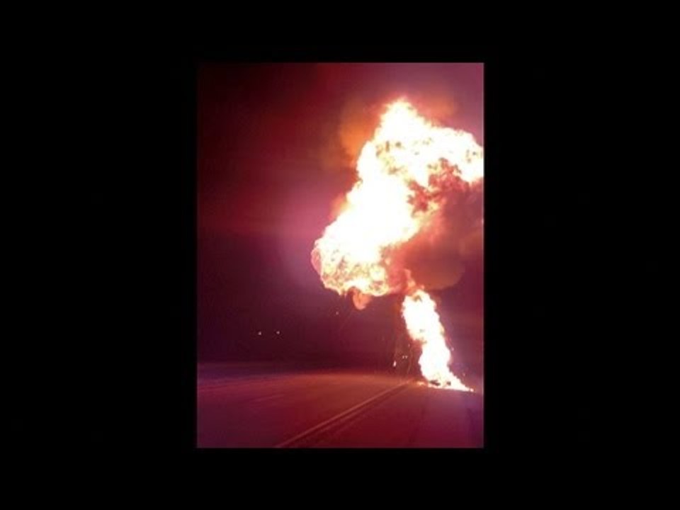 Huge Bike EXPLOSION