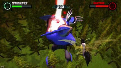 Бэн 10 Ben 10 генератор Рэкс мультик игра битва в лесу