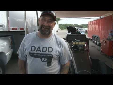 Huge fuel altered dragster wheelie!