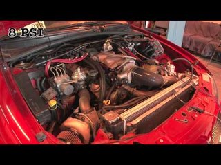 670hp Twin Turbo GTO on the dyno
