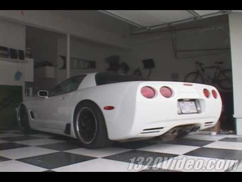 C5 Corvette mufflers vs no mufflers