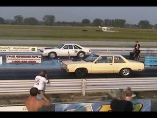 Some grudge racing with the Turbo Chevy Fairmont
