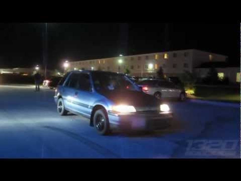 My bday party burnouts