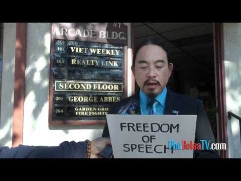 Bài phát biểu của TTK Việt Weekly Etcetera Nguyễn tại cuộc biểu tình