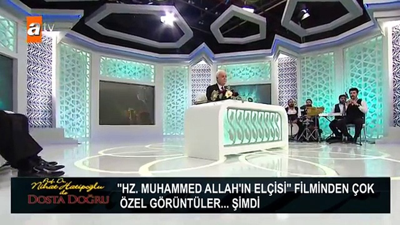"Hz. Muhammed Allahın Elçisi" filminden çok özel görüntüler - Dosta Doğru 164. Bölüm - atv