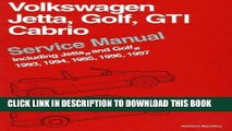 Ebook Volkswagen Jetta, Golf, Gti, Cabrio: Service Manual Including Jetta, and Golf, 1993, 1994,