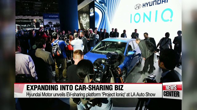 Hyundai Motors unveils new car-sharing platform, tech at LA Auto Show 2016