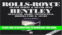 Read Now R-R Silver Spirit 2nd Edition: Rolls-Royce Silver Spirit   Silvre Spur Bentley