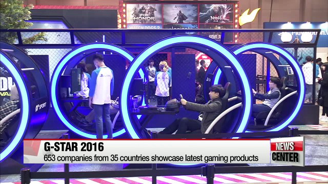 G-Star 2016 showcases gaming industry's future