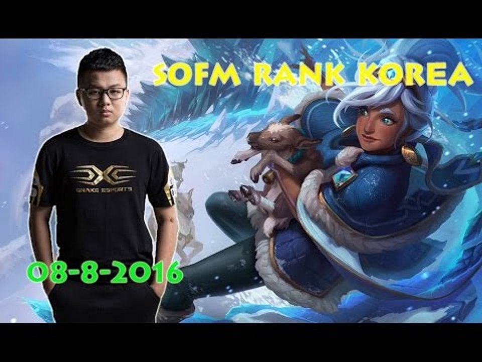 [SofM Rank Hàn ngày 8/8/2016] SofM cầm Taliyah đi Mid đối đầu Viktor