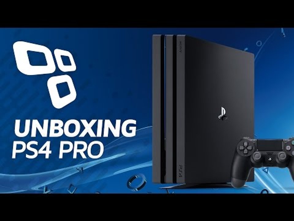 Unboxing do PlayStation 4 Pro – TecMundo