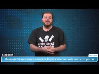 Russo de 16 anos vence competição online para viver um mês com atriz pornô