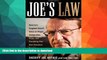 FAVORITE BOOK  Joe s Law: America s Toughest Sheriff Takes on Illegal Immigration, Drugs and
