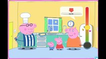 Мультик игра на русском Свинка Пеппа и папа Свин готовят блины для детей Озвучка от Folk TV