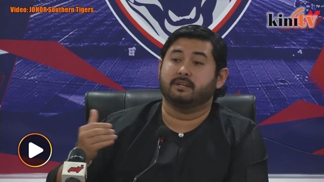 JDT milik rakyat Johor, kerusi saya sesiapa saja boleh duduk termasuk awak , kata TMJ