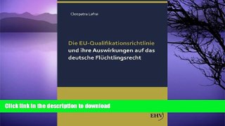 EBOOK ONLINE  Die EU-Qualifikationsrichtlinie und ihre Auswirkungen auf das deutsche