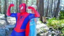 Spidergirl Mermaid vs Joker Pranks! Fun Prank & Superheroes Movie w/ Spiderman & Elsa Fly!