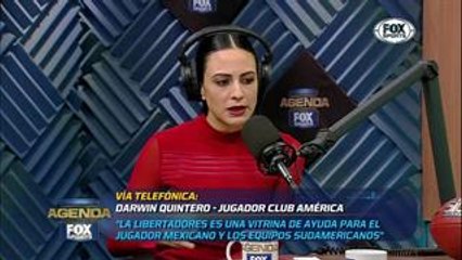 Darwin Quintero: "La Libertadores es una vitrina"