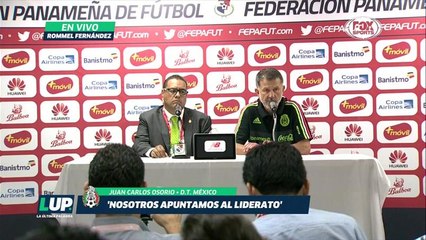La conferencia de prensa de Juan Carlos Osorio en Panamá