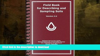 READ BOOK  Field Book For Describing And Sampling Soils, Version 3.0 FULL ONLINE