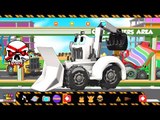 BACKHOE LOADER | Car Wash Game | Game Play For Toddlers