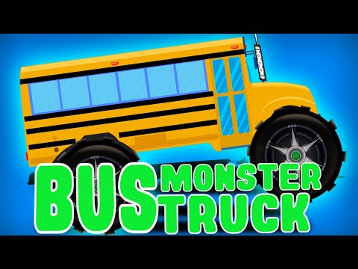 School Bus Monster Truck | Action And Stunt Video For Kids - video  Dailymotion
