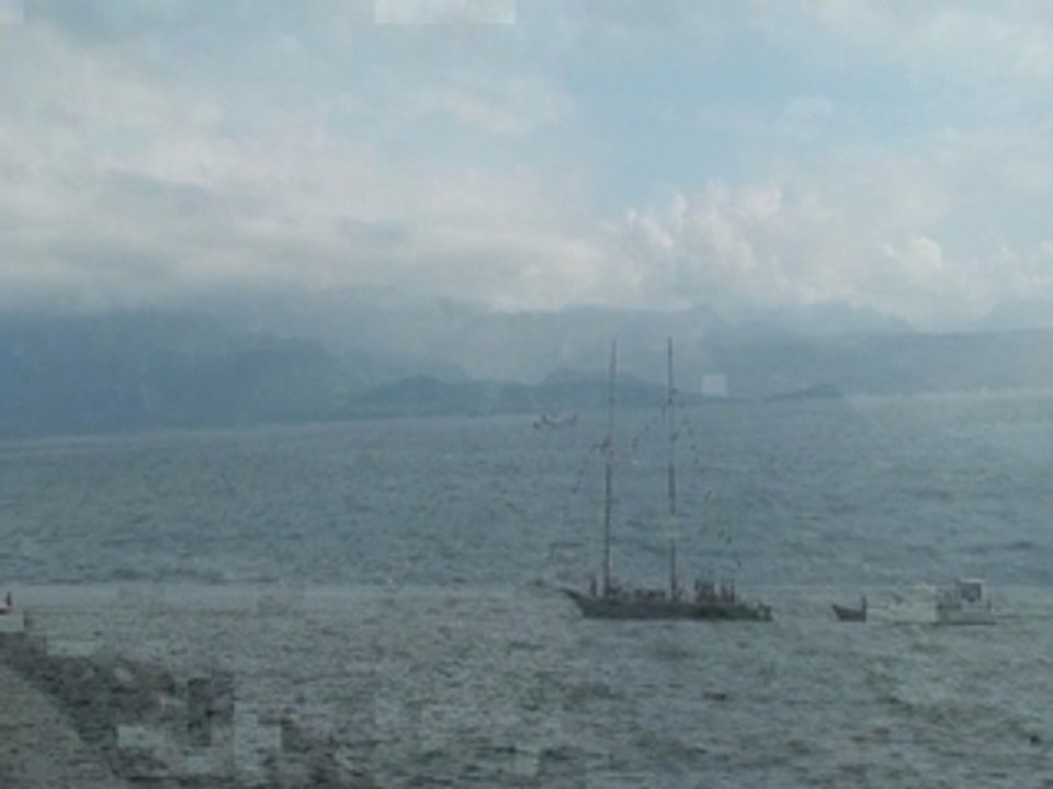 La Vaudoise arrivee a Ouchy Lausanne Suisse