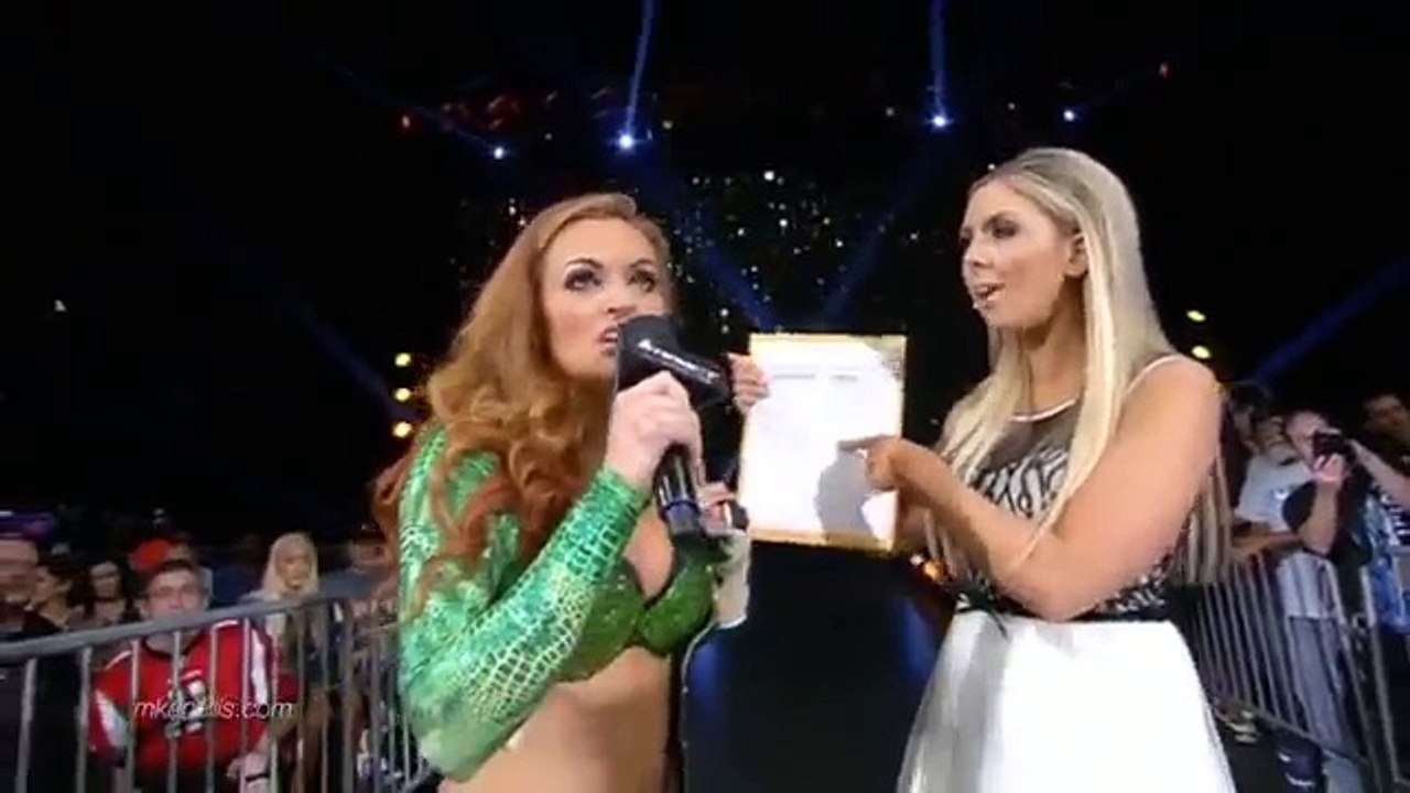 Bound For Glory Maria v. Gail Kim Knockouts Title Match