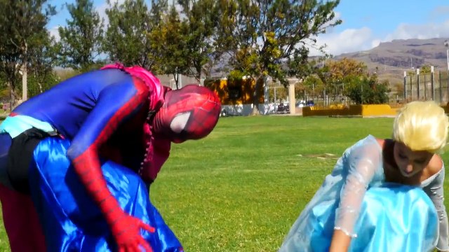 King Spiderman vs hulk Sword Challenge - Frozen Elsa Toys Trasformation - Fun Superhero in Real Life