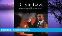 READ  Civil Law   Litigation for Paralegals (McGraw-Hill Business Careers Paralegal Titles)  GET