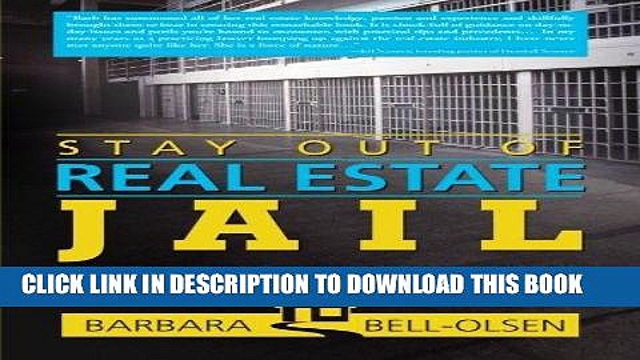 [PDF] Stay Out of Real Estate Jail: Your Lifeline to Real Estate Popular Online
