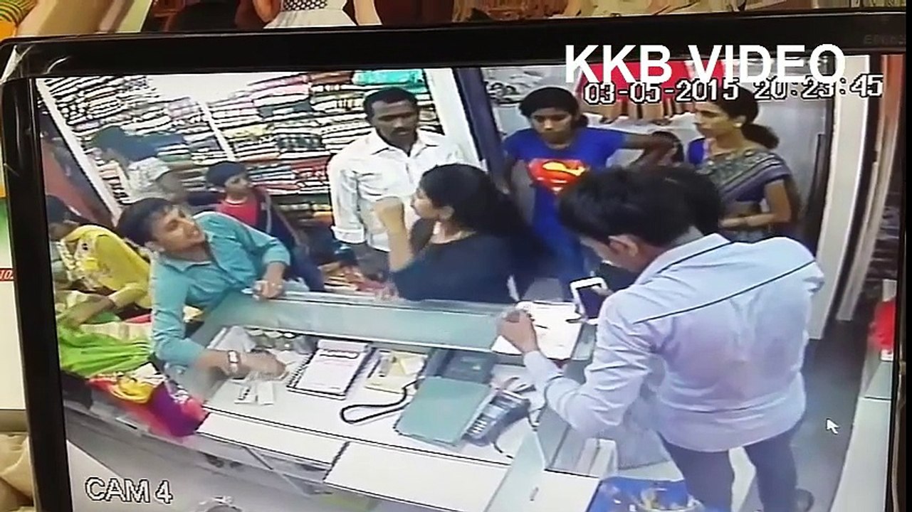 Ladies Shocking Thing In A Shop