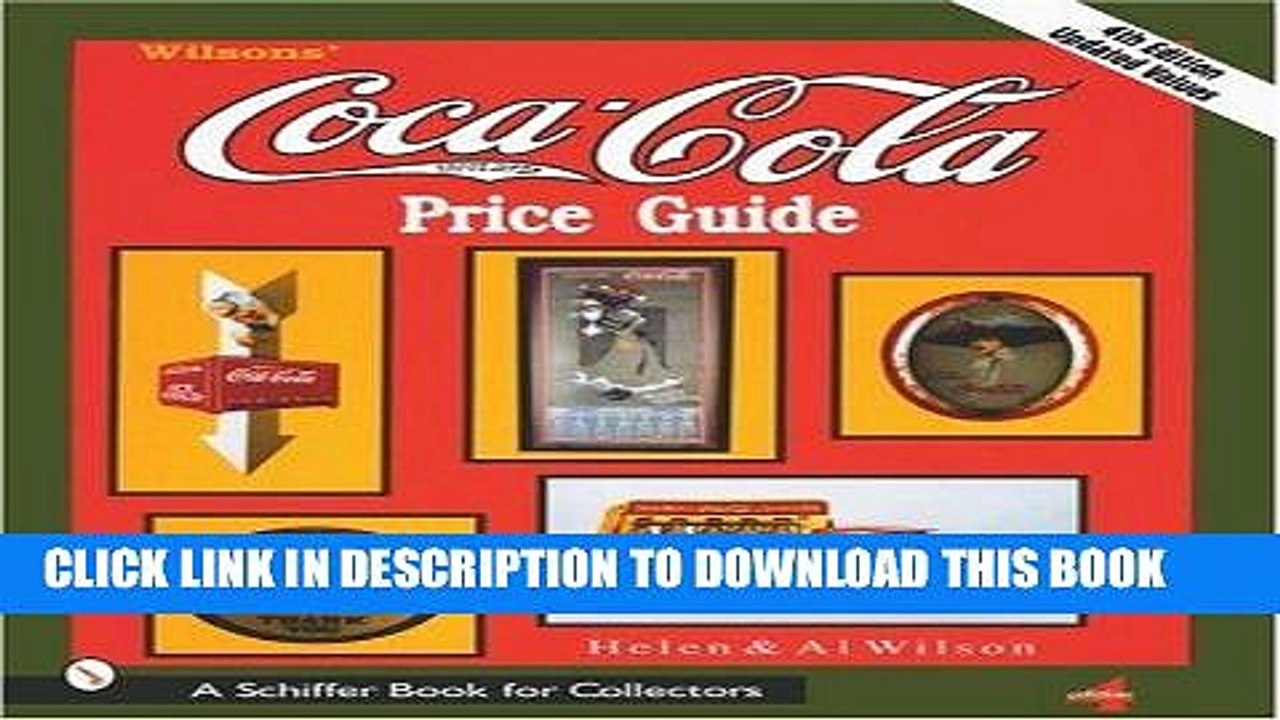 [PDF] Wilson s Coca-ColaÂ® Price Guide Popular Online