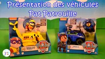 Véhicules Pat Patrouille Chase et Ruben / Paw Patrol Police Vehicle and Rubbles Crane