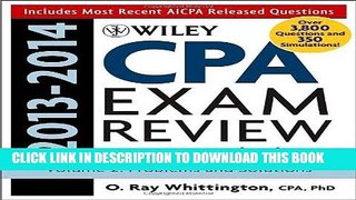 [PDF] FREE Wiley CPA Examination Review 2013-2014, Problems and Solutions (Volume 2) [Download]