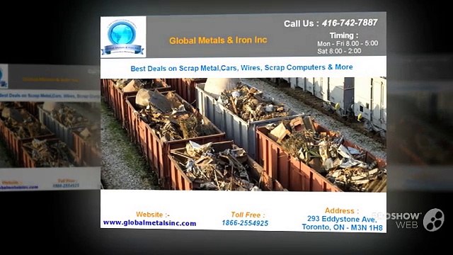 Scrap Car Removal Mississauga,Toronto | Global Metals & Iron Inc