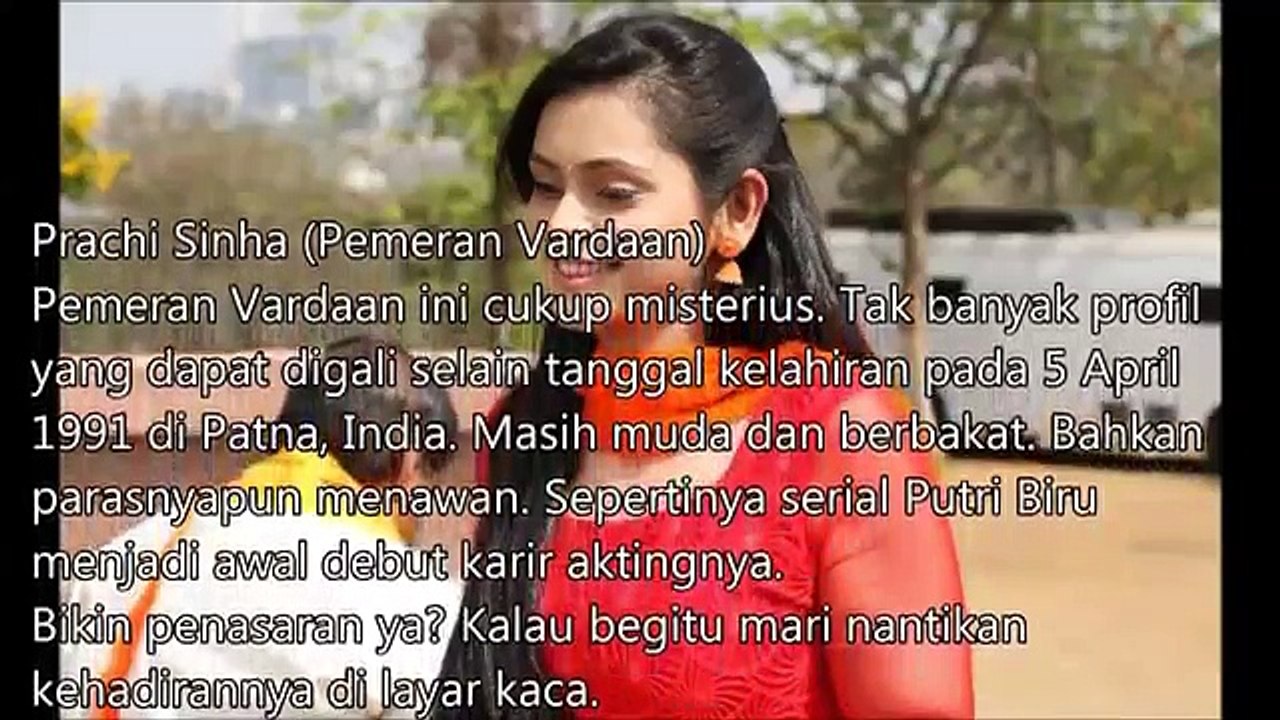 Foto & Biodata Pemain PUTRI BIRU - ANTV