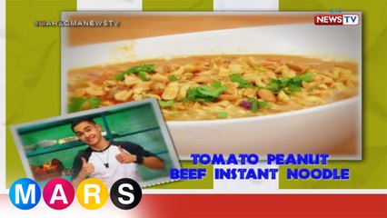 Mars Masarap: Tomato Peanut Beef Instant Noodle by Kim Last