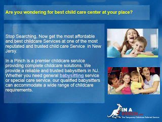 Child Care Services in NJ
