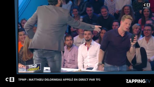 TPMP : Matthieu Delormeau appelé par TF1 en direct, Cyril Hanouna s'énerve (Vidéo)