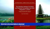 READ  The Interplay between European and National Competition Law after Regulation 1/2003: