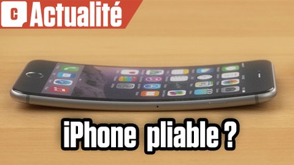 Apple : vers un iPhone (vraiment) pliable ?