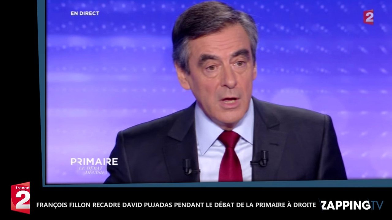 Primaire à droite : François Fillon recadre violemment David Pujadas et dénonce un débat "spectacle" (Vidéo)